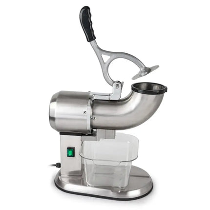 Commercial Electric Ice Shaver 300W High Speed 1500RPM Countertop Ice Crushing Machine