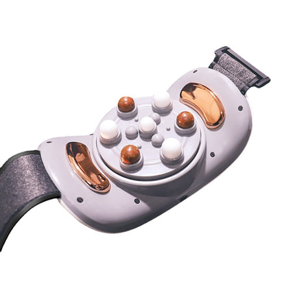 Cordless Rechargeable Abdominal Massager Belt with Vibrating Kneading Function