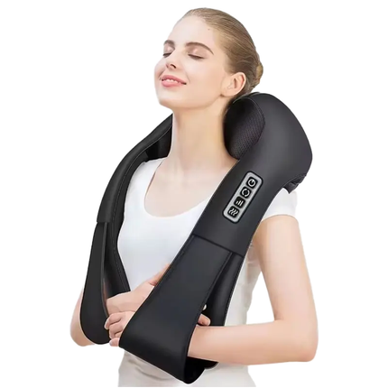 Portable Neck & Shoulder Massage Machine with Adjustable Intensity and Reversible Kneading