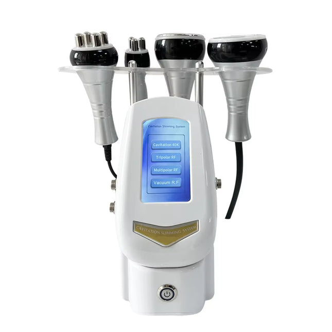 40kHz Radio Frequency Skin Firming and Body Contouring Machine Deep Heat Multifunction Device White