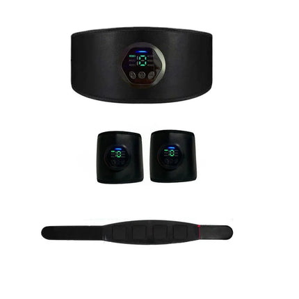 Wireless EMS Abdominal Toning Belt – Rechargeable Core Trainer with 8 Pads, 6 Programs & 18 Power Levels