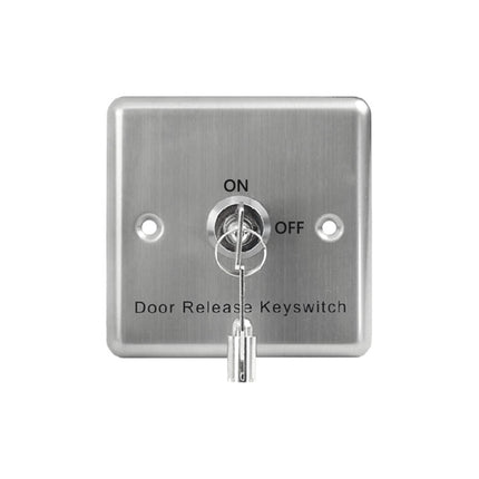 Wall Mounted Access Control Exit Release Button with Key Switch