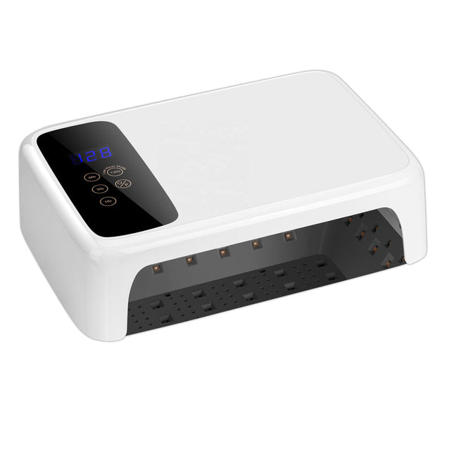 Compact Rechargeable UV LED Nail Lamp with Multiple Timers and Infrared Sensor