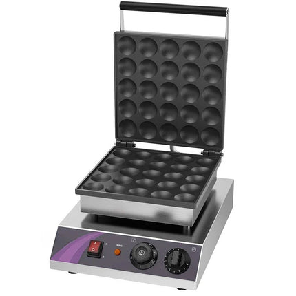 Professional 25-Cavity Electric Muffin & Mini Cake Baking Maker – Non-Stick Commercial Unit
