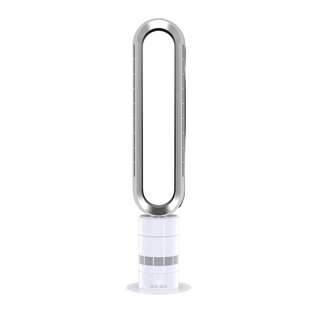 35W 38-Inch Tower Fan with 10-Speed Settings, 9-Hour Timer and Wide Oscillation