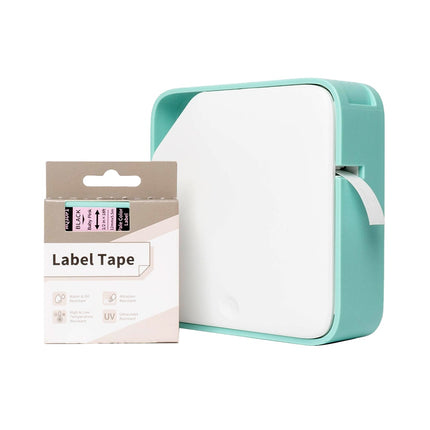 Portable Thermal Transfer Label Printer 203 DPI with 1200mAh Battery & 9–12mm Tape Support