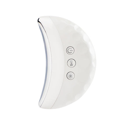 Cordless Facial Gua Sha Massager with EMS, Heat and LED Light Therapy – White