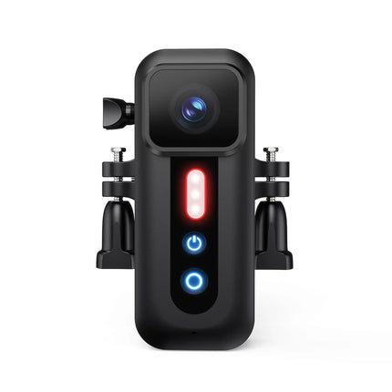 Smart Cycling Safety Camera with HD Recording & Rear Warning Light
