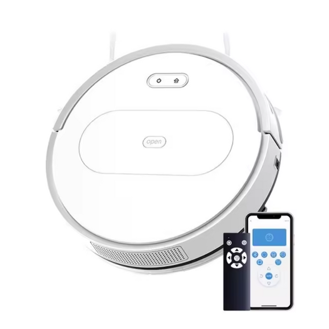 Rechargeable Smart Robot Mop Vacuum Gyro Navigation Auto Charging
