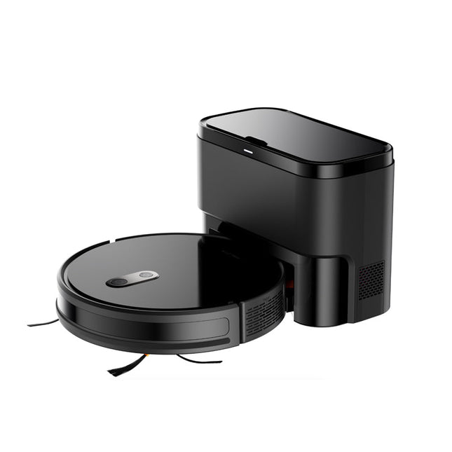 2-in-1 Robot Vacuum and Mop with Gyroscope Navigation – Low-Profile Automatic Floor Cleaner