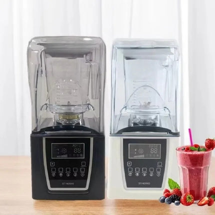 Heavy Duty Commercial Blender 1800W with Soundproof Cover 1300ml