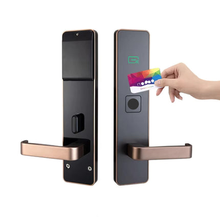 Electronic RFID Hotel Door Lock with Card Reader and Aluminium Alloy Body