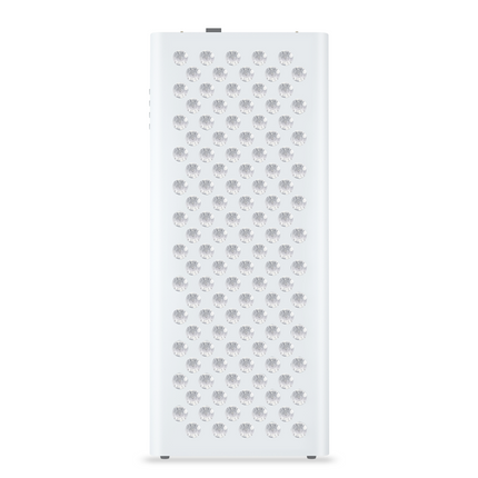 600W LED Red Light Relaxation Panel for Home Use with Hanging Kit and Door Hook White