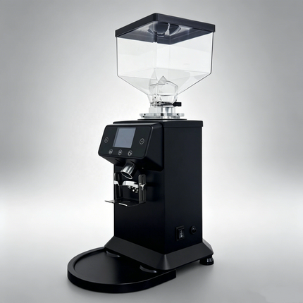 Commercial Coffee Bean Grinder with 80mm DLC Flat Burrs, 800W Motor and 1.5kg Bean Hopper