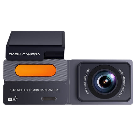 Dual Lens 2K Dash Camera with Rear Camera, WiFi App Control, G-Sensor & 24H Parking Monitor