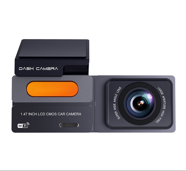 Dual Lens 2K Dash Camera with Rear Camera, WiFi App Control, G-Sensor & 24H Parking Monitor