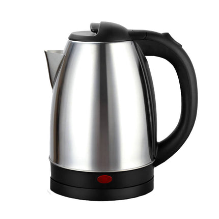 Cordless Electric Kettle 1355W Fast Boil 220V Compact Portable 19.5x16.5x23cm Silver
