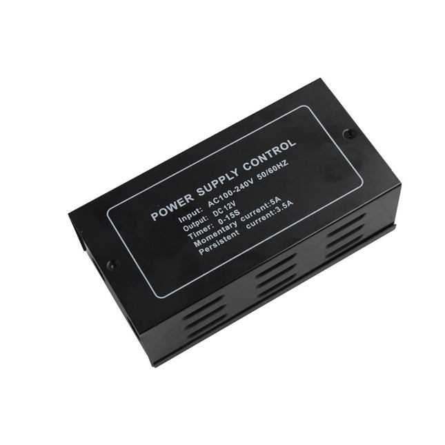 12V 5A Access Control Power Supply with Adjustable Door Release Timer
