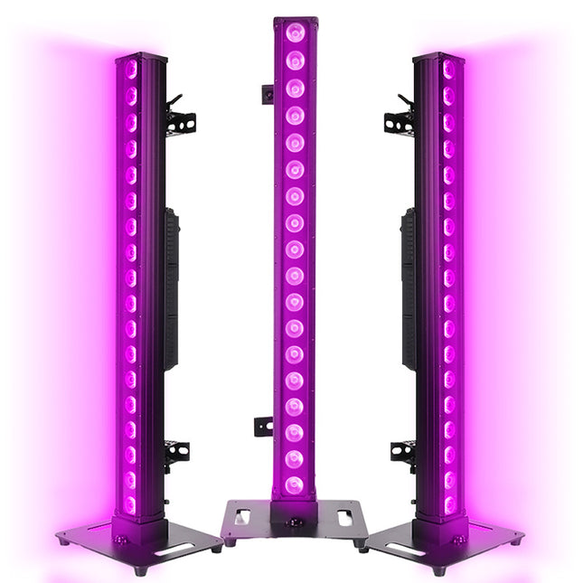 Professional RGBW 18x20W LED Wall Wash Light with DMX512 and IP66 Waterproof Rating