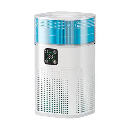 Portable Air Purifier 12W with 70m³/h CADR, 3 Speeds & 8-Hour Timer