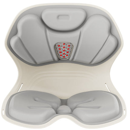 Portable Ergonomic Lumbar Support Seat Pad with Vibration Modes and Rechargeable Battery