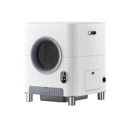 Smart Automatic Cat Litter Box with Camera & Mobile App, Extra-Large 78L Capacity for Multi-Cat Homes