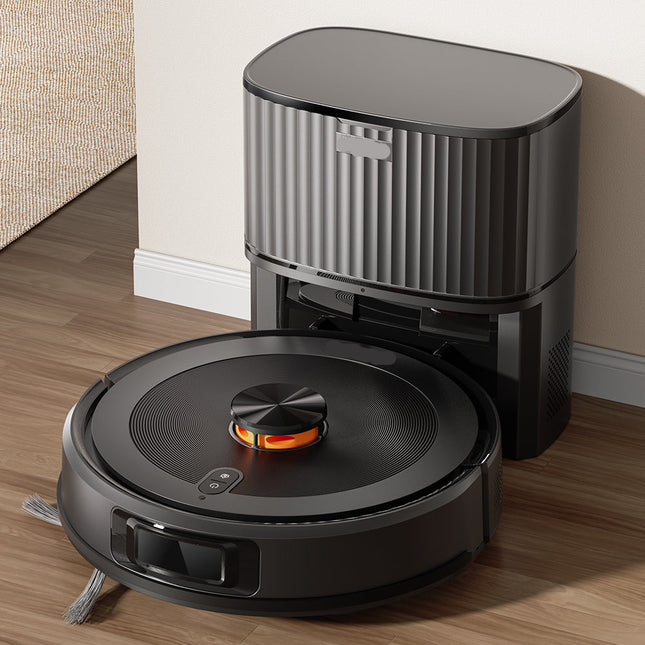 Rechargeable LDS Laser Robot Vacuum and Mop with Auto Empty Wash and Dry System