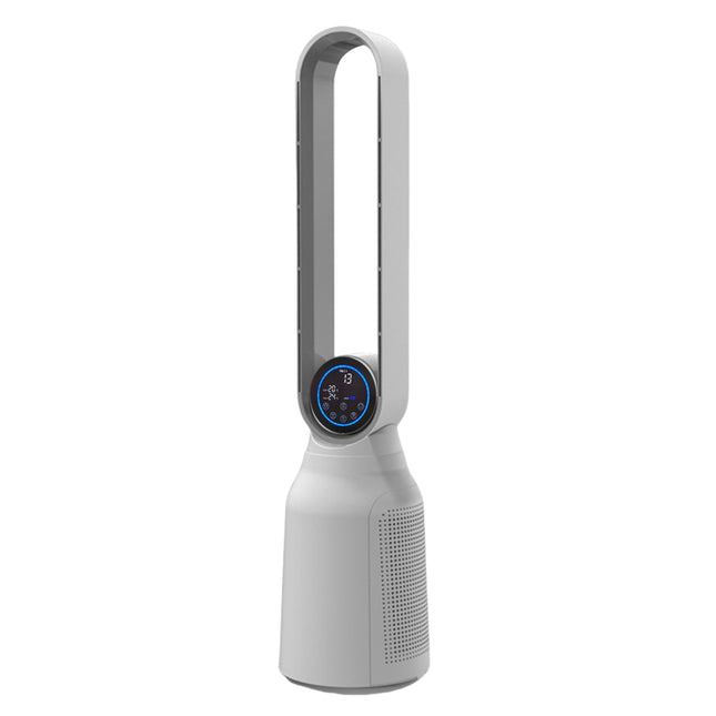 Tower Bladeless Fan 45W Air Purifier Remote Control for 1 to 50m²