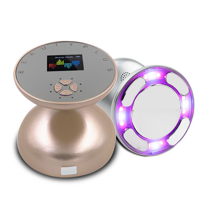 Portable Rechargeable Facial & Body Toning Device with LED, EMS and Ultrasonic Relaxation
