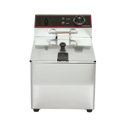 High-Power 3200W Electric Fryer with Built-In Oil Filtration and Temperature Control