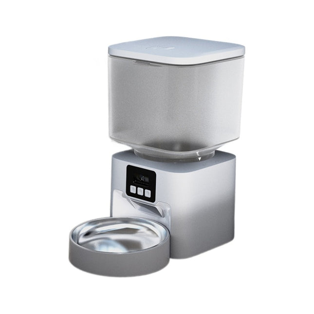 Smart Automatic Pet Feeder 4.5L with Camera, App Control and Scheduled Feeding