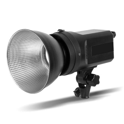 Portable 80W LED Video Light 5600K Daylight with Silent Fan and Remote Dimming