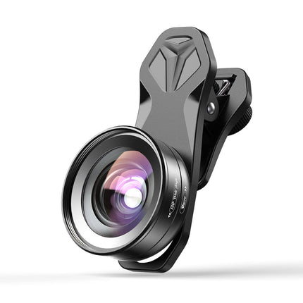Smartphone Photography Lens Set – Wide View & Macro Close-Up Add-On