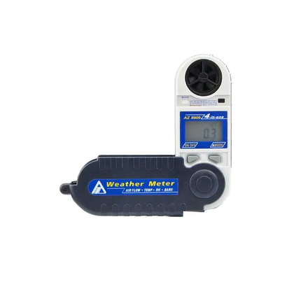 Handheld Weather & Airflow Analyzer with Wind Speed, Pressure and Temperature Readout