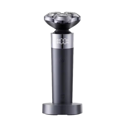 Compact Cordless Electric Shaver with 3D Floating Rotary Head