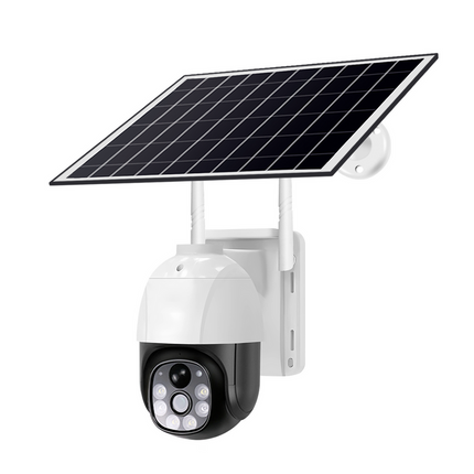 Solar Powered Wireless Outdoor Security Camera with Smart Alerts & Two-Way Talk