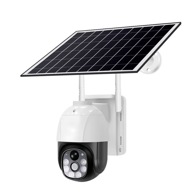 Solar Powered Wireless Outdoor Security Camera with Smart Alerts & Two-Way Talk