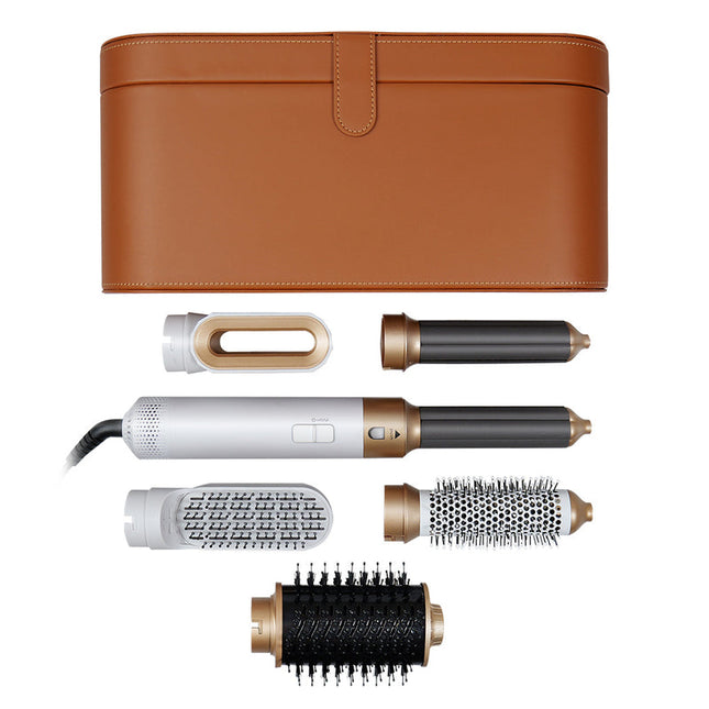 Professional 6-Attachment Hot Air Hair Styling Tool with Ionic Care & Travel Voltage