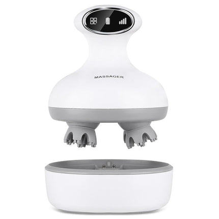 Cordless Electric Head Massager with Rechargeable Battery for Daily Scalp Care