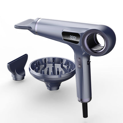 Professional Ionic Hair Dryer 2000W with High-Efficiency BLDC Motor & Multiple Attachments