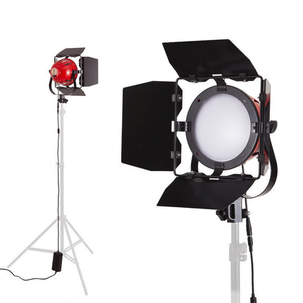 65W LED Redhead Studio Video Light 5500K Daylight with Adjustable Dimmer for Photography and Filming