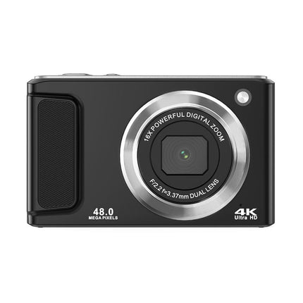 Compact 4K Digital Camera with 13MP Sensor, 2.8” LCD Screen & Expandable Storage