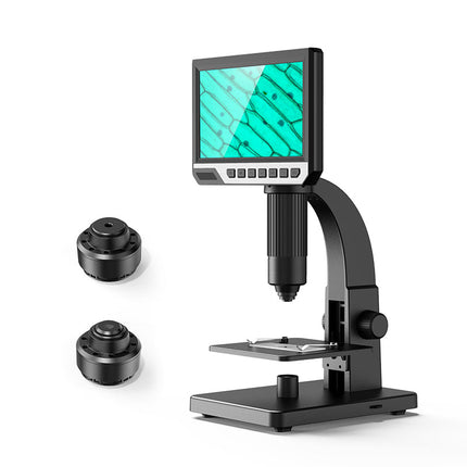 High-Precision USB Digital Microscope Camera with 2000x Zoom and Built-In LED Illumination