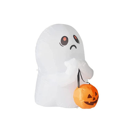 Outdoor LED Inflatable Decoration with White & Flame Lighting 3m Power Cord