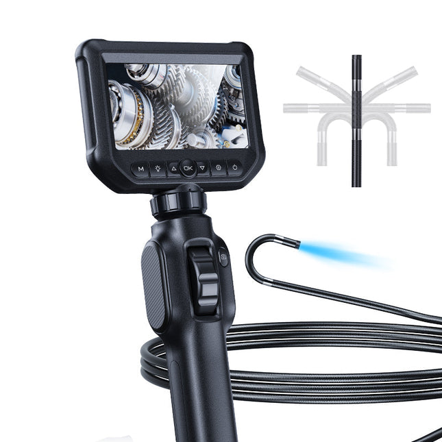 HD Inspection Borescope with 4.3 Inch Screen, Dual Camera & IP67 Waterproof Cable
