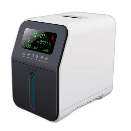 Portable Oxygen Generator with 1–9L Adjustable Flow, LED Display & Quiet Operation