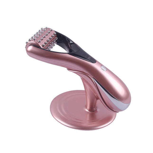 Rechargeable RF Facial Lifting Roller for Skin Tightening and Rejuvenation – Handheld Skincare Device
