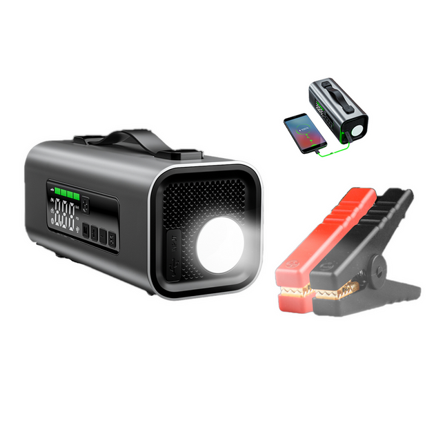 Portable 150 PSI Tyre Inflator with Digital Display, Auto Shut-Off & LED Light