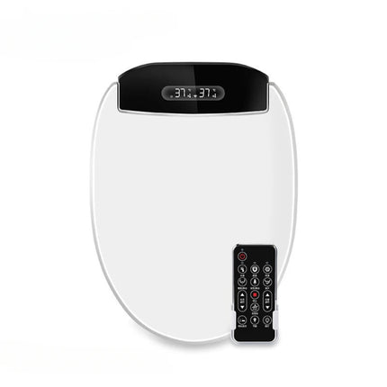 Luxury Smart Toilet Seat with Heated Seat, Female Cleaning, Ventilation & Soft-Close Lid