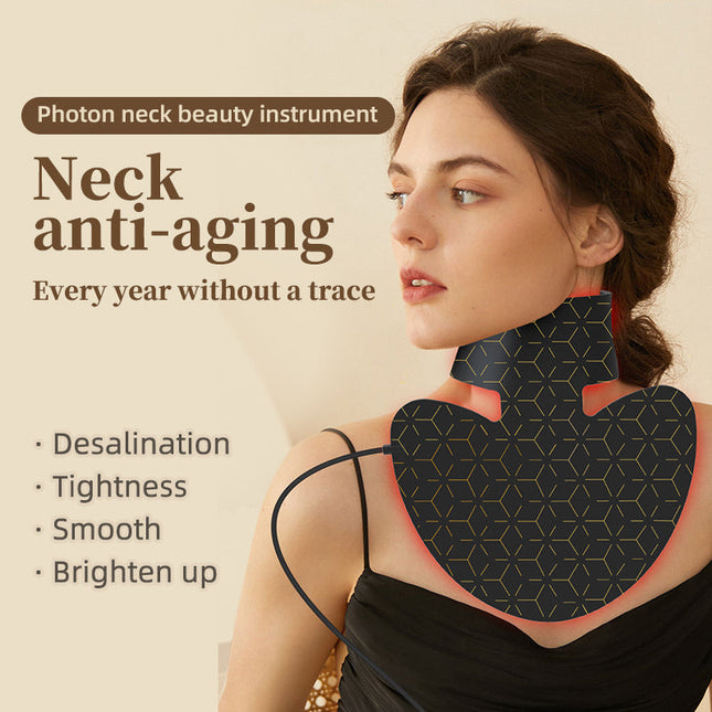 Advanced LED Light Relaxation Mask for Face & Neck – Glow Enhancement & Skin Renewal
